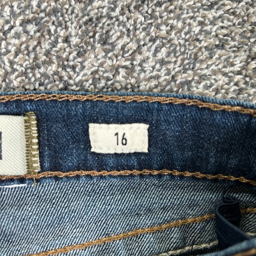 Ariat B5 Waco Slim Straight Leg Jeans Womens 16 Dark‎ Wash Denim Pants 10048253 - Picture 6 of 15